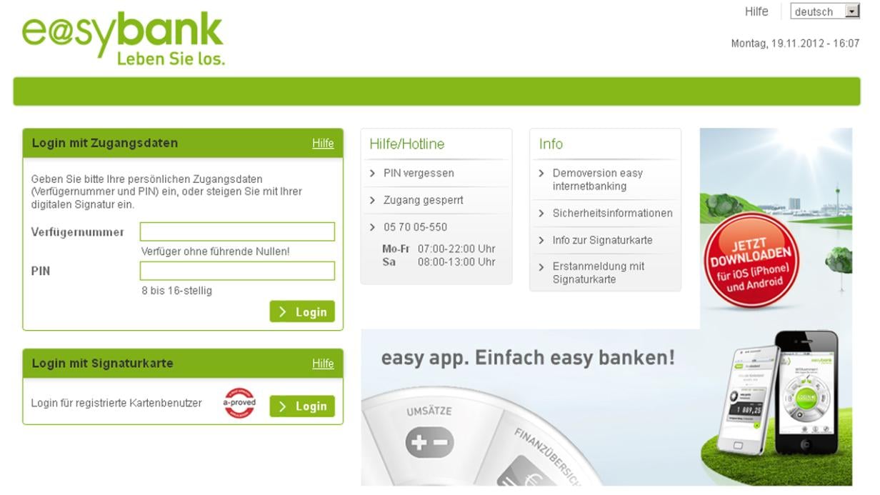 online banken