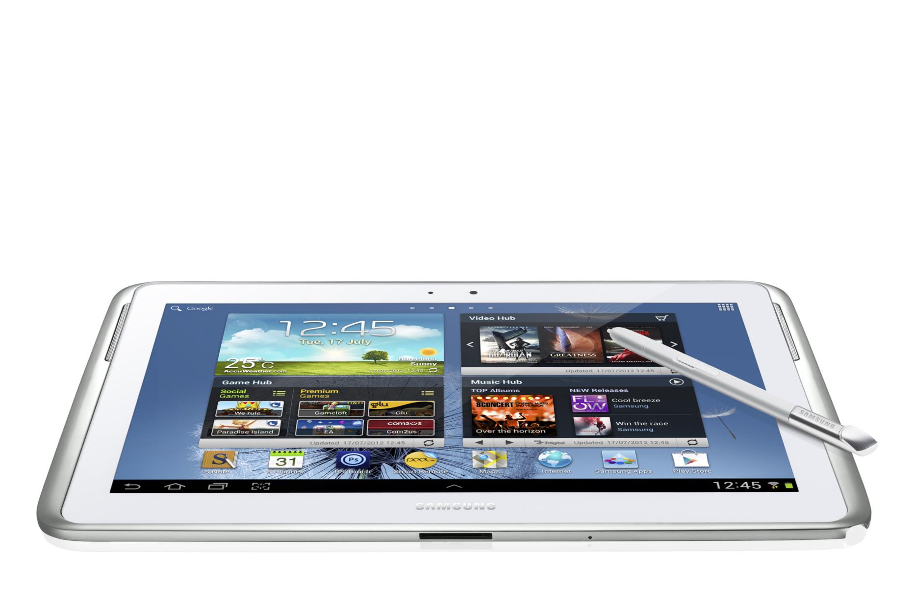 Tablet mit Stift Galaxy Note 10.1 verfügbar