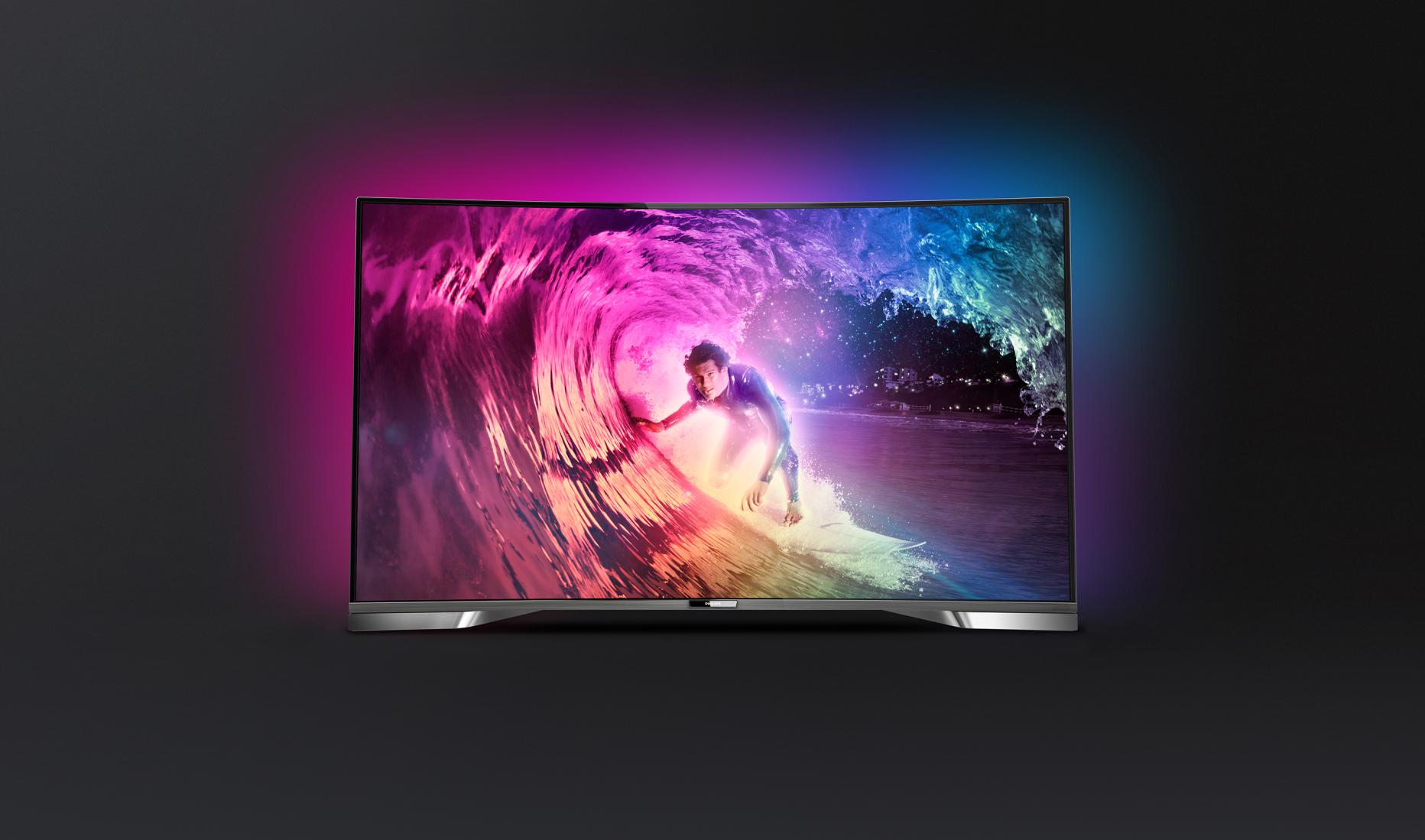 Philips zeigt 4K-TVs mit Android, Spotify und Cloud-Gaming