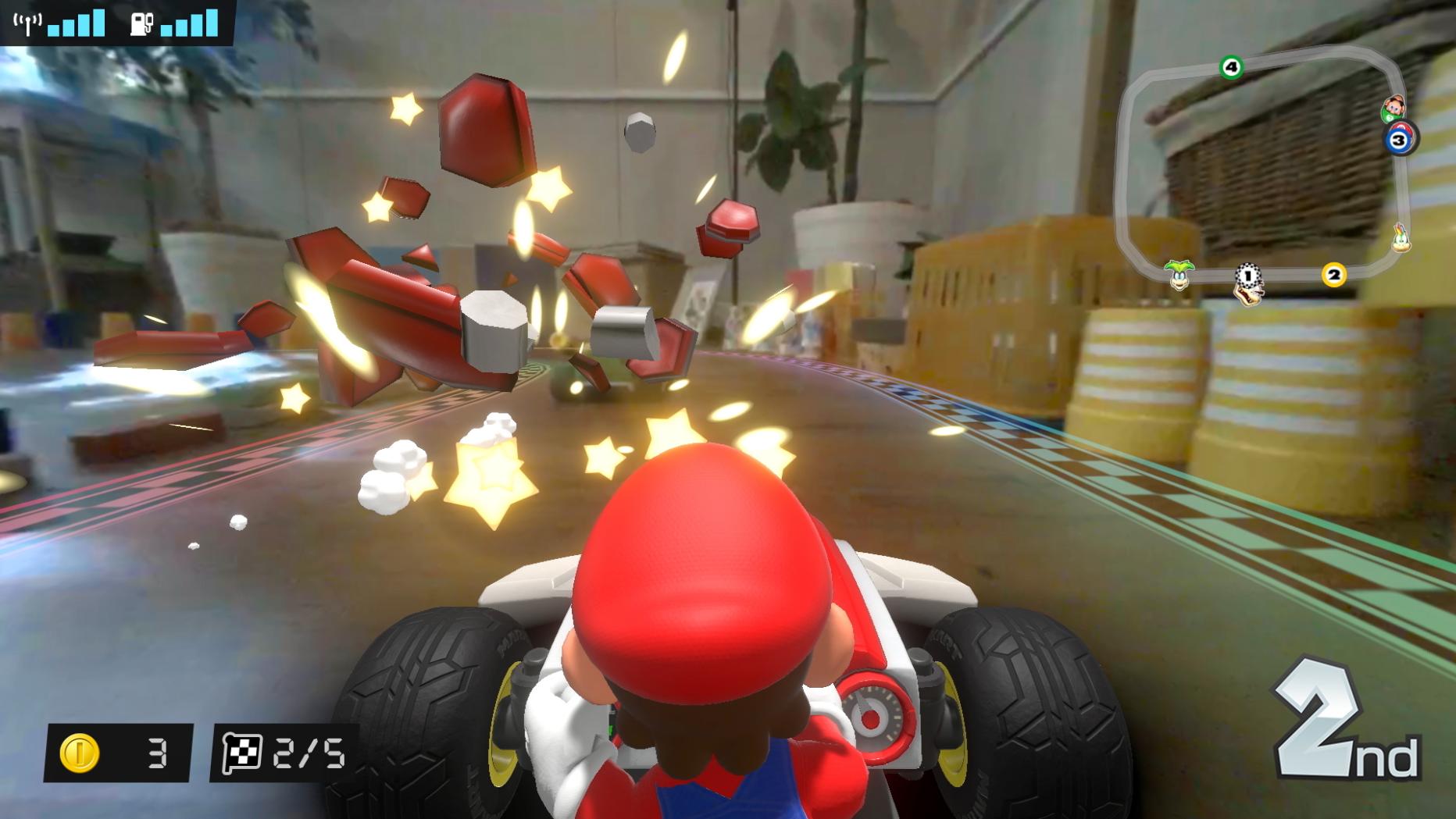 Mario Kart Live Home Circuit im Test Echtes Kart, echte Crashes