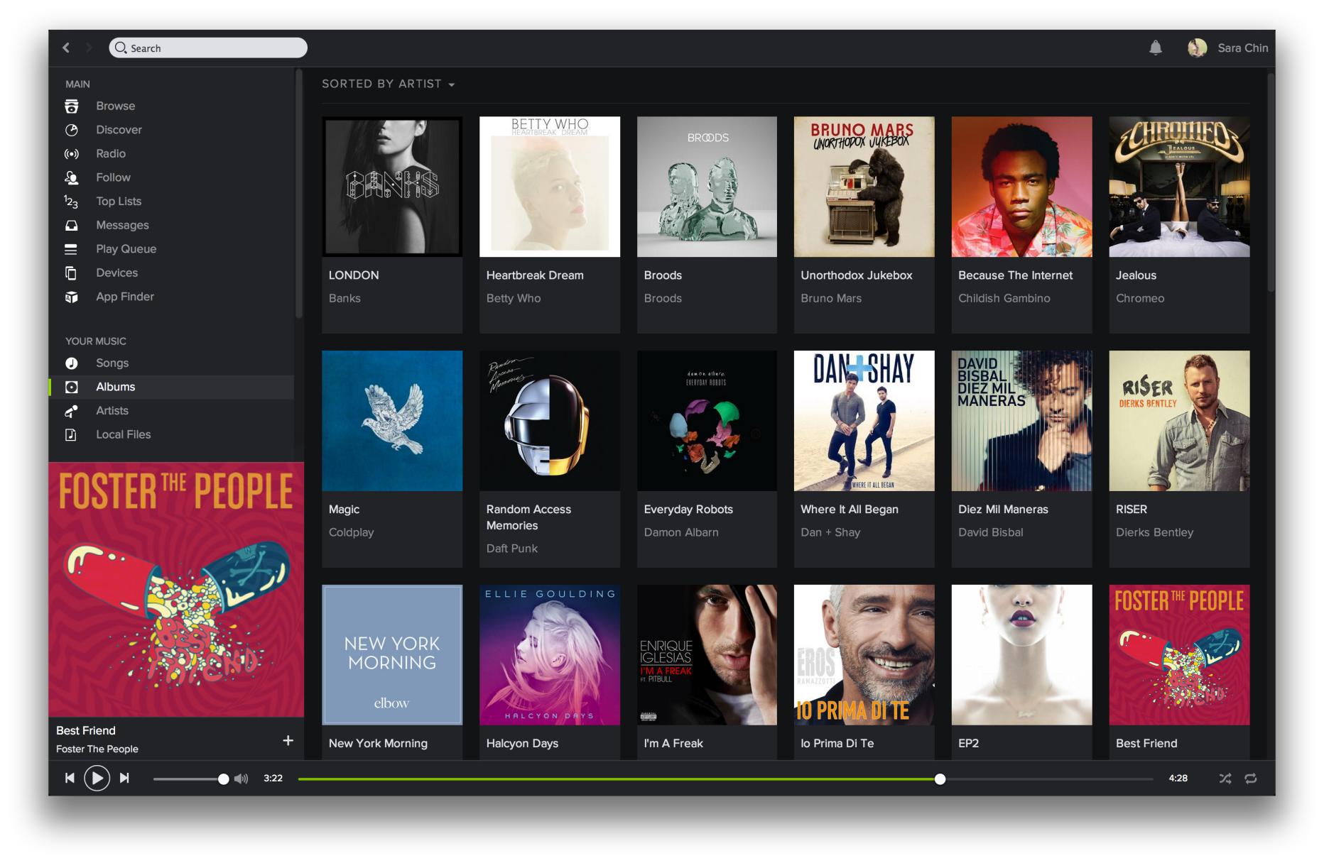 how to download albums on spotify desktop