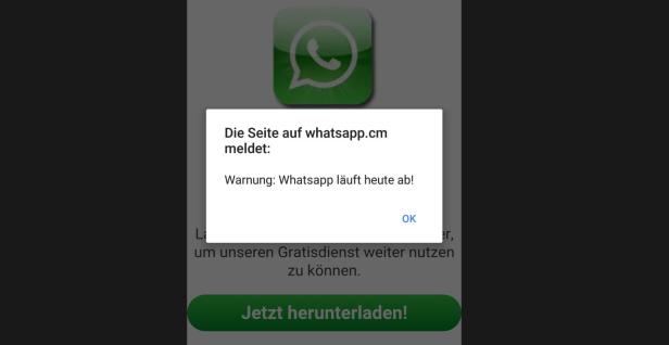 Diese Nachricht wird Nutzern beim Besuch einer deutschen Tageszeitung eingeblendet.
