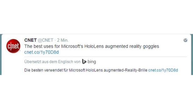 Twitter Übersetzer
