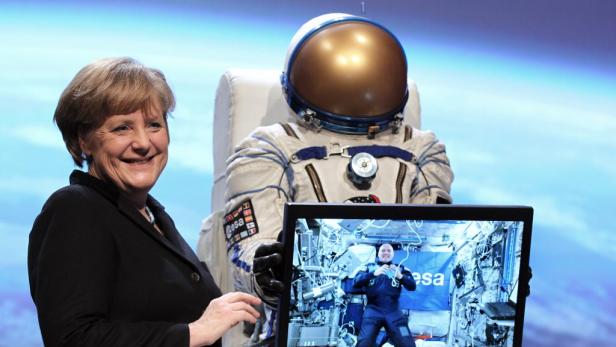 Angela Merkel auf der CeBIT