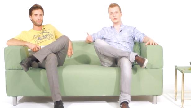 Leo Fasbender und Felix Häusler von Newsgrape