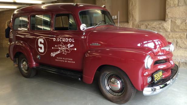 Wagen der d.school im Silicon Valley