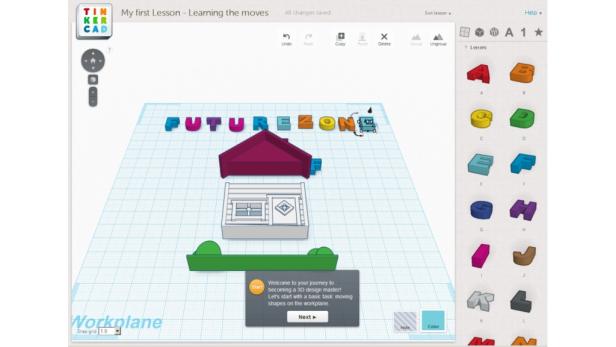 Die CAD-Plattform TinkerCAD