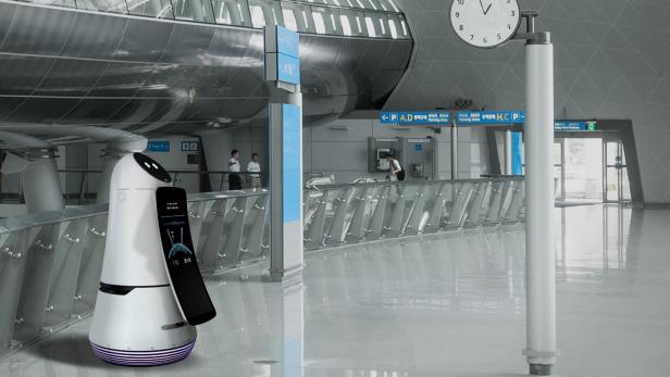 LG Airport Guide Robot