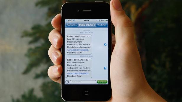 Falsche Warn-SMS gingen an bob-Kunden