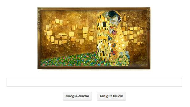 Klimt Google Doodle