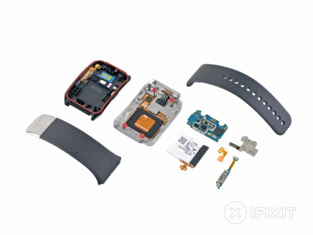 Die zerlegte Samsung Gear Live