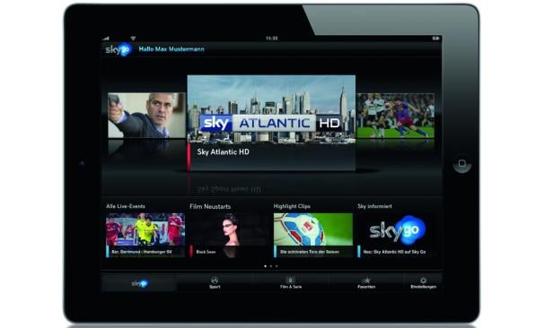 Die Sky Go App bringt Serien und Filme auf Tablet und Smartphone
