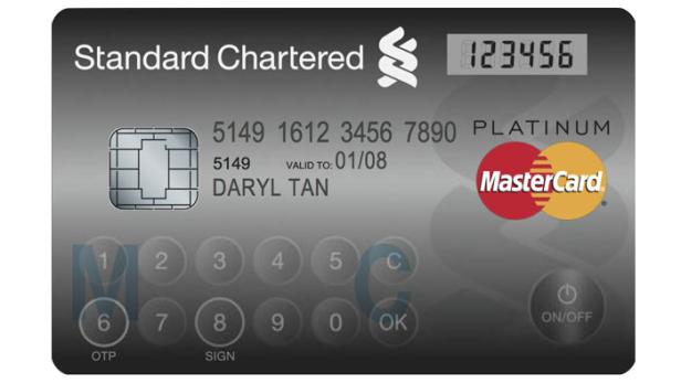 Mastercard Display Card Kreditkarte