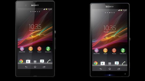 Sony Xperia Z (links) und ZL (rechts)