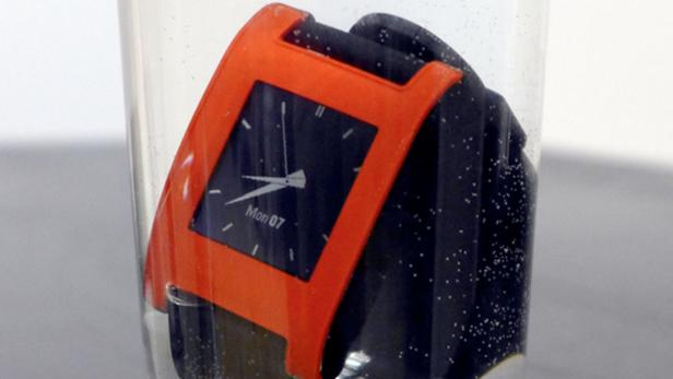 Die Smartwatch ist wasserdicht