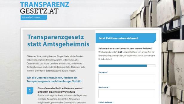 Transparenzgesetz.at