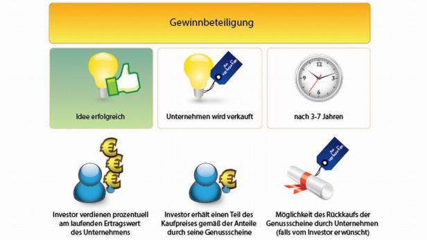 Das Gewinn-Beteiligungsmodell bei 1000x1000.at