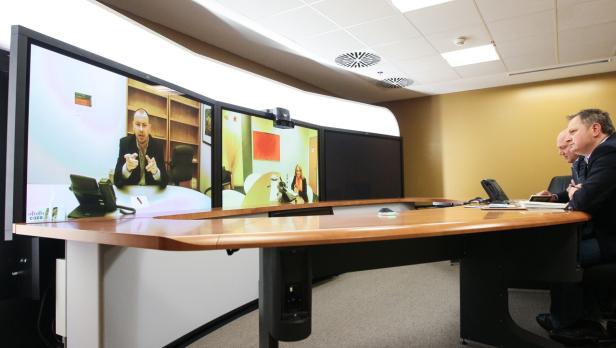 Interview mit Dave Evans per Cisco TelePresence