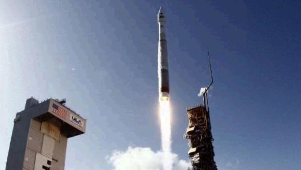 "Landsat"-Satellit beim Start