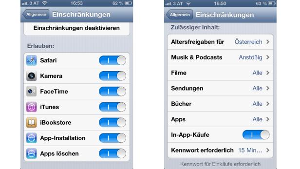 iPhone Parental Control