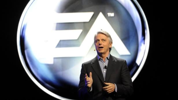 REUTERSElectronic Arts Chief Executive Officer (CEO) John Riccitiello introduces their new lineup during the EA press conference as part E3 in Los Angeles, California June 4, 2012. REUTERS/Gus Ruelas (UNITED STATES - Tags: BUSINESS SOCIETY SCIENCE TECHNOL REUTERSElectronic Arts Chief Executive Officer (CEO) John Riccitiello introduces their new lineup during the EA press conference as part E3 in Los Angeles, California June 4, 2012. REUTERS/Gus Ruelas (UNITED STATES - Tags: BUSINESS SOCIETY SCIENCE TECHNOL