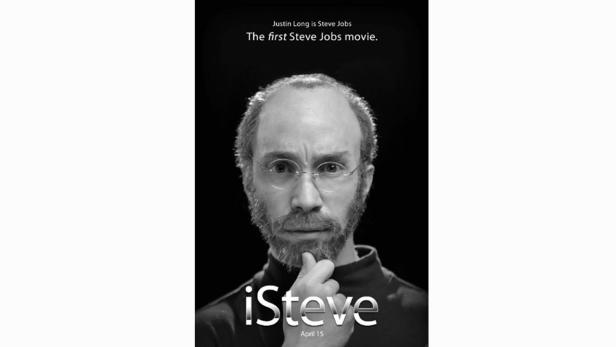 Werbebanner für "iSteve" von Funny or Die. Werbebanner für "iSteve" von Funny or Die.