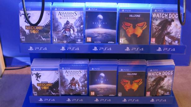 So werden nach jetztigem Stand die Verpackungen der PS4-Spiele aussehen