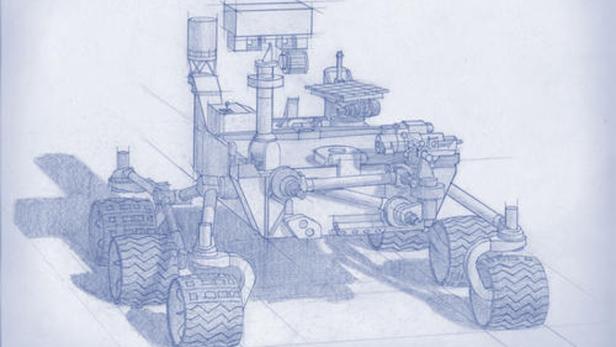 Entwurf der NASA für den Curiosity-Nachfolger