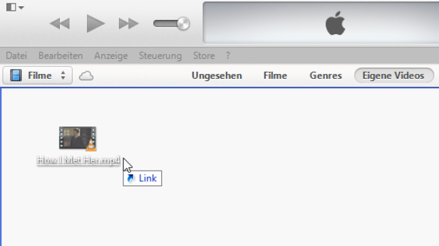 Drag & Drop in iTunes