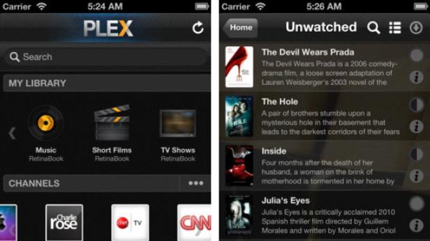 Plex Apps für iOS