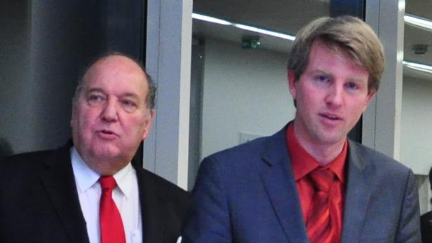 Peter Skalicky und Ludo Garzik (Bild rechts) vom Rat für Forschung und Technologieentwicklung