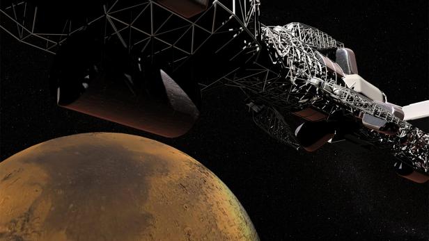 Mars-Raumschiffkonzept von Liquifer