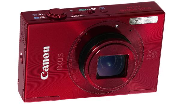 Die Canon 125 HS gibt es auch in den Farben Pink, Silber, Grün oder Blau