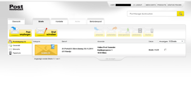 Post Manager Screenshot