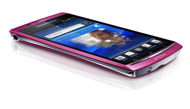 Xperia Arc S in Pink