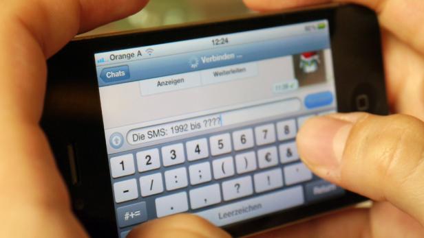 SMS schreiben mit WhatsApp