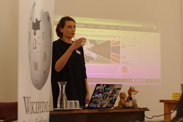 Claudia Garad von Wikimedia Österreich