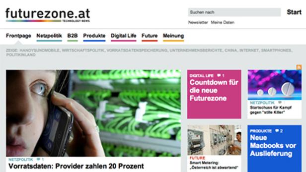 Das neue Farbleitsystem der neuen Futurezone