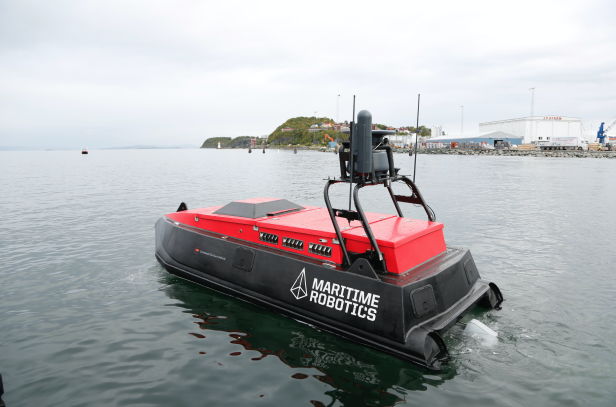 Selbstfahrendes Schiff Norwegen Trondheim