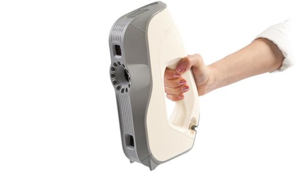 3D Portrait nutzt Artec Eva Handscanner