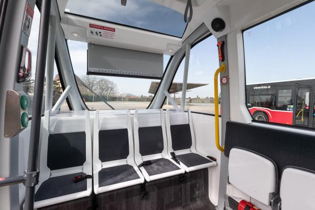 Autonomer eBus der Wiener Linien