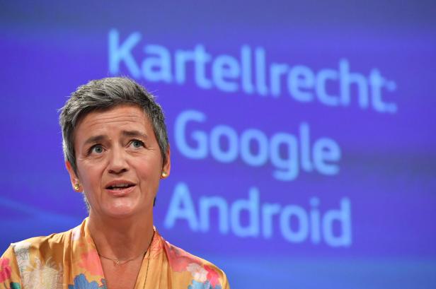 BELGIUM-EU-ANTITRUST-GOOGLE-ANDROID