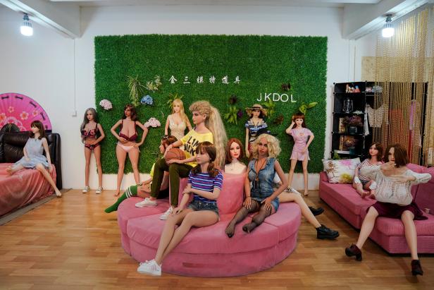 The Wider Image: Smart bots: China's sex doll makers jump on AI drive