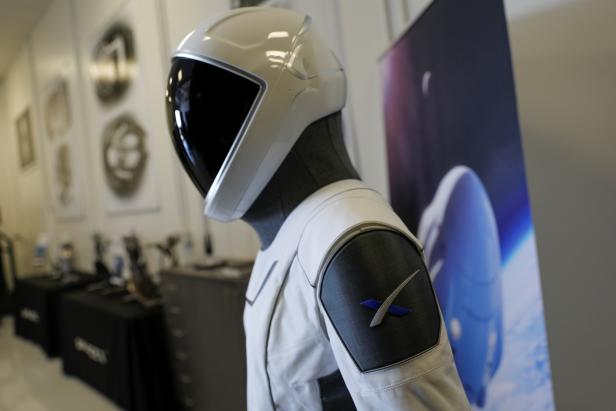 SpaceX shows new spacesuit to be worn by NASA astronauts who will the companies Crew Dragon spacecraft