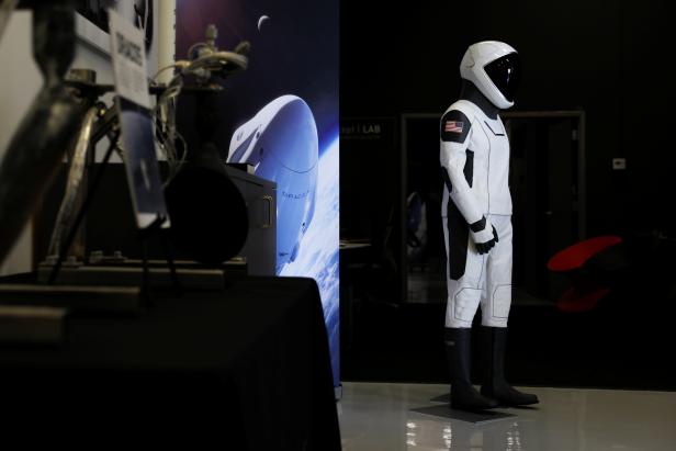 SpaceX shows new spacesuit to be worn by NASA astronauts who will the companies Crew Dragon spacecraft