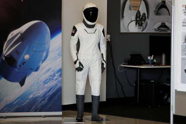 SpaceX shows new spacesuit to be worn by NASA astronauts who will the companies Crew Dragon spacecraft