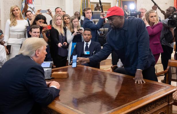 TOPSHOT-US-PEOPLE-politics-RACE-TRUMP-KANYE