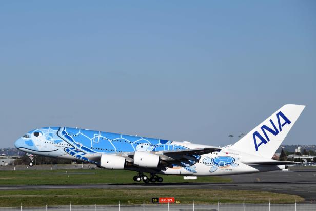 FRANCE-JAPAN-ANA-AIRBUS-ECONOMY