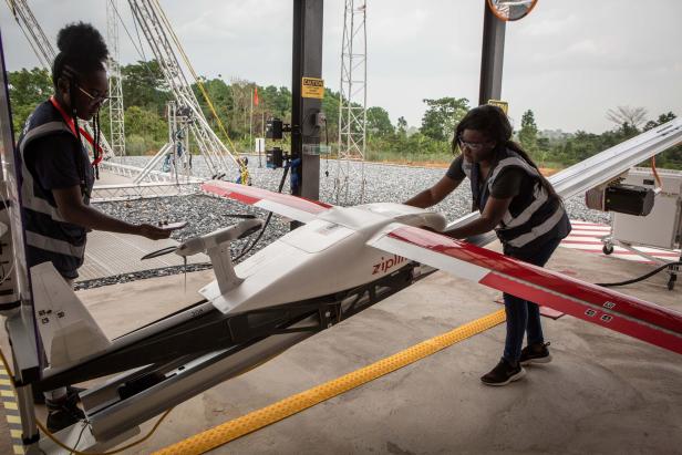 GHANA-HEALTH-TECHNOLOGY-DRONES