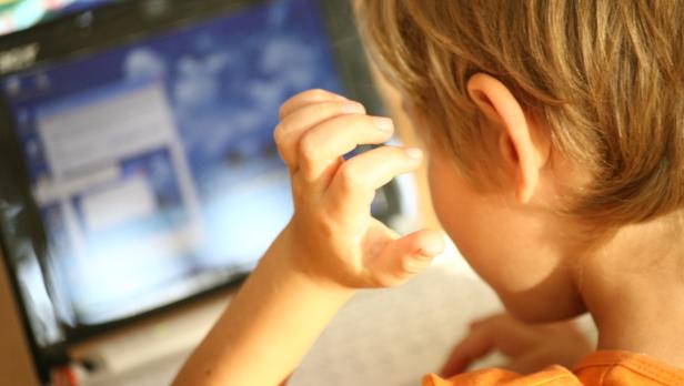 Lernen Kind Computer Schule
